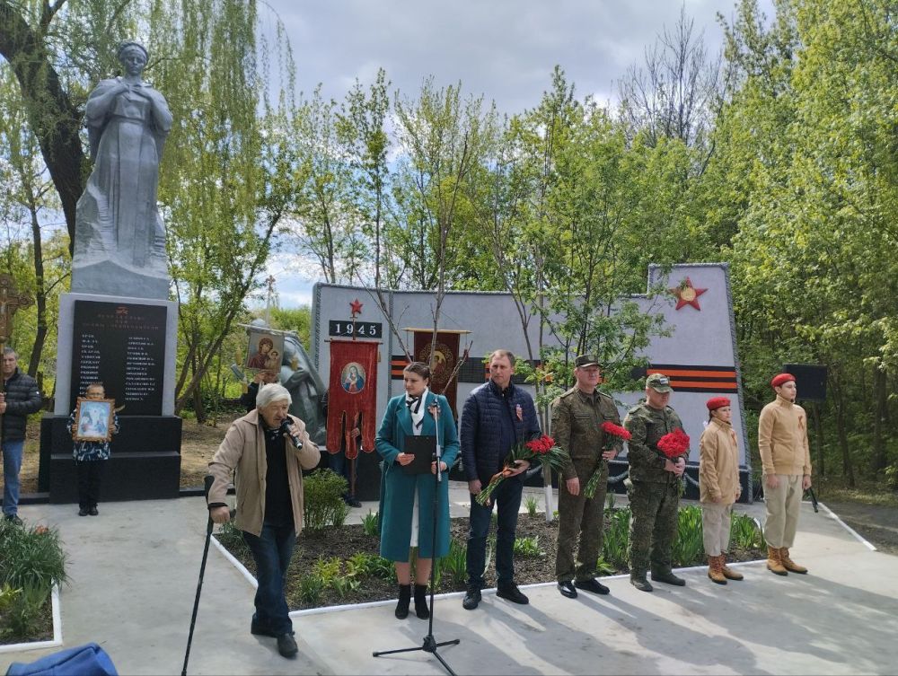 Александр Шатов: В Шахтерском округе открыли памятник после реставрации Александр Шатов: В Шахтерском округе открыли памятник после реставрации