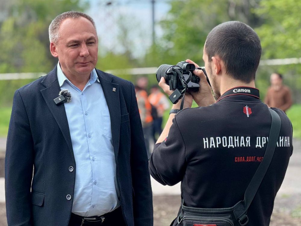 Михаил Меренков: В Будённовском районе состоялась Всероссийская акция «Сады памяти» и акция по благоустройству и озеленению Республики «Зелёный Донбасс» Михаил Меренков: В Будённовском районе состоялась Всероссийская акция «Сады памяти» и акция по благоустройству и озеленению Республики «Зелёный Донбасс»