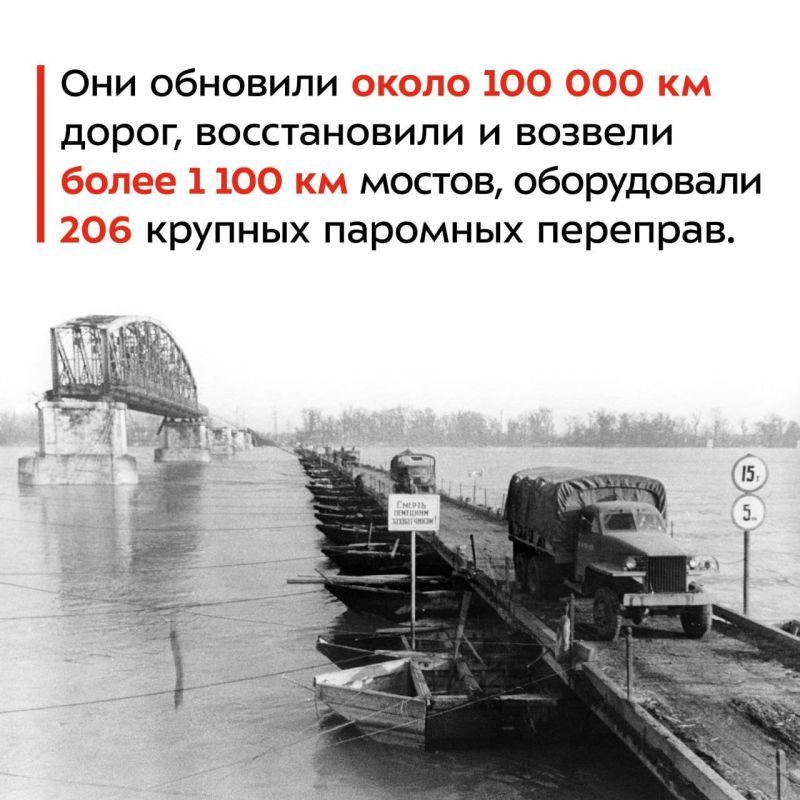 Вклад дорожников в нашу Победу Вклад дорожников в нашу Победу