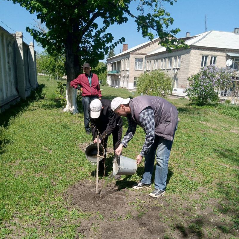 В Кировском продолжаются мероприятия в рамках акции «Зеленый Донбасс» В Кировском продолжаются мероприятия в рамках акции «Зеленый Донбасс»