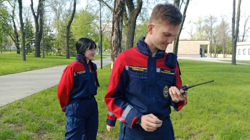 Добровольцы ССО ВСКС ПГТУ и МГУ имени А. И. Куинджи отработали навыки радиосвязи и топографии Добровольцы ССО ВСКС ПГТУ и МГУ имени А. И. Куинджи отработали навыки радиосвязи и топографии
