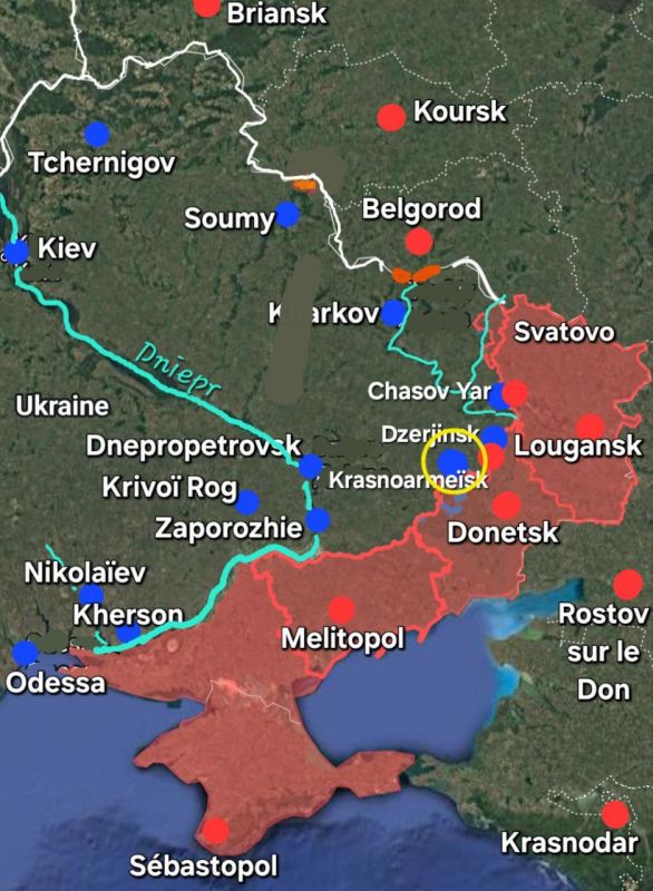 НА КРАСНОАРМЕЙСКОМ ФРОНТЕ. Предыдущая запись на Покровск Только что был достигнут очень важный российский прорыв на южных рубежах обороны Красноармейска (Покровска) после многих месяцев ожесточенных боев в секторе Шевченко НА КРАСНОАРМЕЙСКОМ ФРОНТЕ. Предыдущая запись на Покровск Только что был достигнут очень важный российский прорыв на южных рубежах обороны Красноармейска (Покровска) после многих месяцев ожесточенных боев в секторе Шевченко