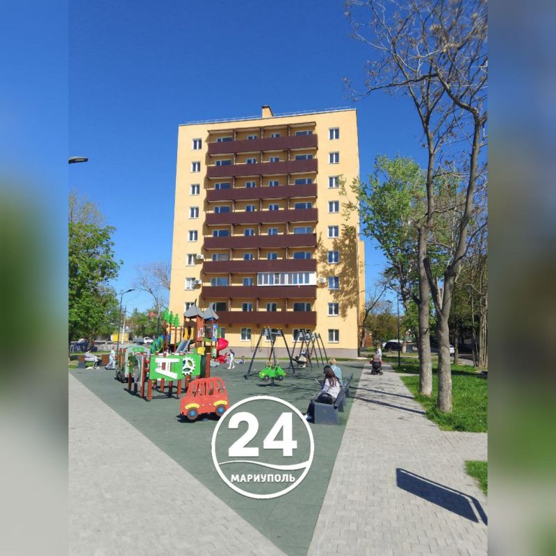 Майский Мариуполь - цветущий город у моря Майский Мариуполь - цветущий город у моря