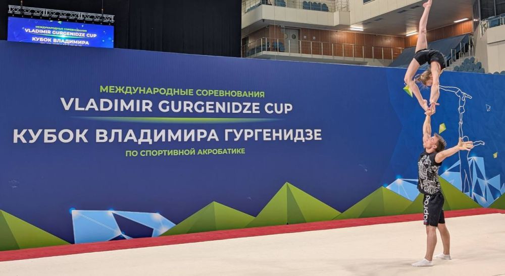 Команда Донецкой Народной Республики приняла участие в Международном турнире по спортивной акробатике «Кубок ЗТ СССР Владимира Гургенидзе», где участвовали 370 спортсменов из 7 стран! Команда Донецкой Народной Республики приняла участие в Международном турнире по спортивной акробатике «Кубок ЗТ СССР Владимира Гургенидзе», где участвовали 370 спортсменов из 7 стран!