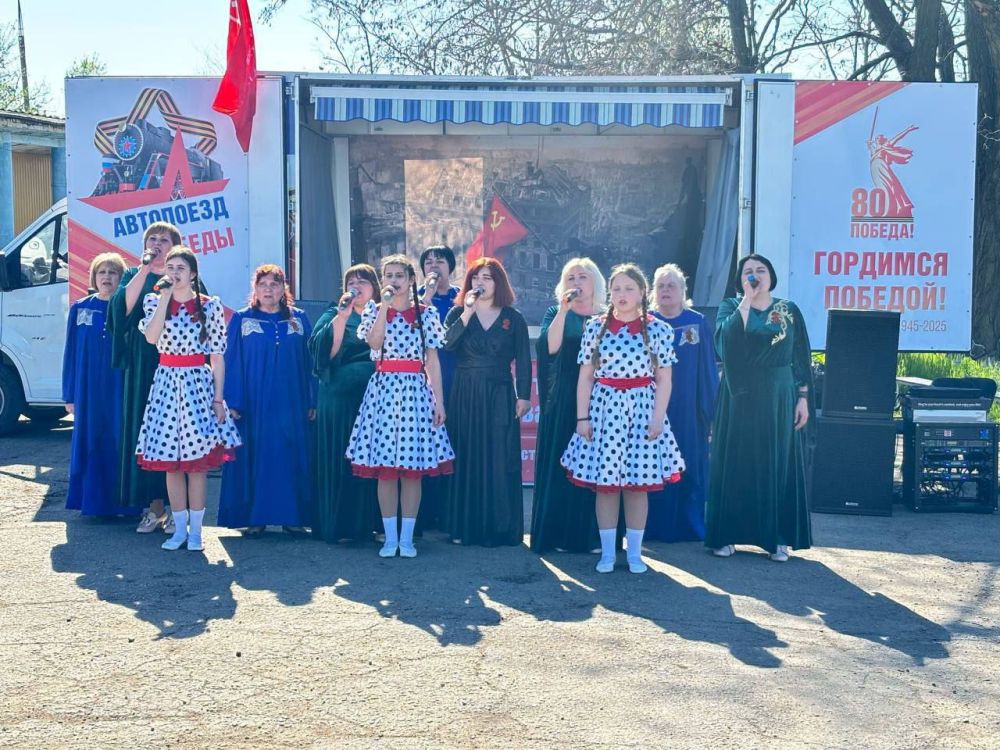 Экватор республиканской акции «Автопоезд Победы» пройден! Экватор республиканской акции «Автопоезд Победы» пройден!