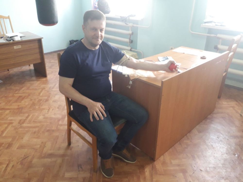 В Дебальцево прошел День донора в Локомотивном депо В Дебальцево прошел День донора в Локомотивном депо