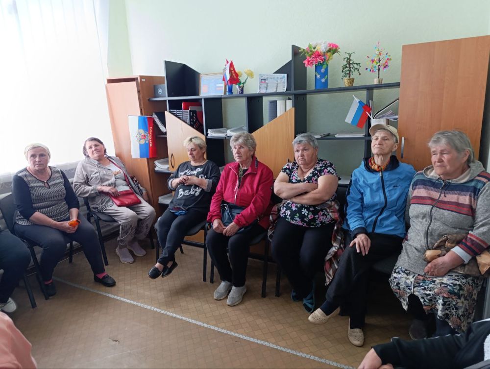 Состоялась встреча с жителями села Прохоровка Состоялась встреча с жителями села Прохоровка