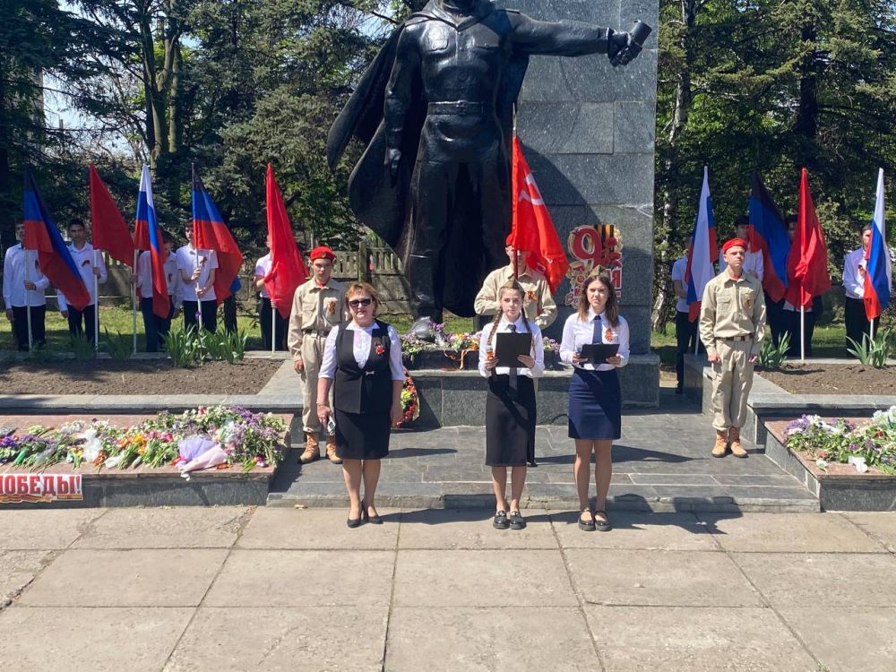 Сегодня, 7 мая в городе Моспино состоялся митинг, приуроченный 80-й годовщине Победы в Великой Отечественной войне Сегодня, 7 мая в городе Моспино состоялся митинг, приуроченный 80-й годовщине Победы в Великой Отечественной войне