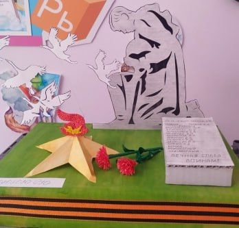 В ГКДОУ «Детский сад № 4 «Сказка» г. о. Дебальцево» была организована творческая выставка поделок «Этот день Победы!», с целью сохранения исторической правды и памяти о героическом прошлом нашего Отечества, формирования у... В ГКДОУ «Детский сад № 4 «Сказка» г. о. Дебальцево» была организована творческая выставка поделок «Этот день Победы!», с целью сохранения исторической правды и памяти о героическом прошлом нашего Отечества, формирования у...