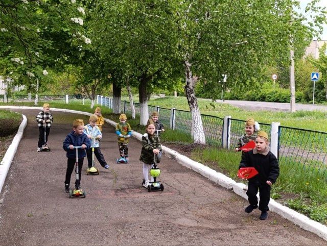 Детский велопробег в честь Великой Победы! Детский велопробег в честь Великой Победы!