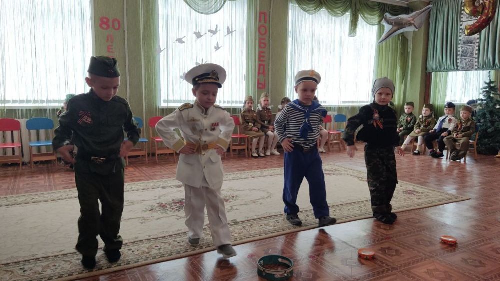 В ГКДОУ «Мироновский детский сад № 7 г. о. Дебальцево» ДНР прошёл утренник, посвящённый Дню Победы В ГКДОУ «Мироновский детский сад № 7 г. о. Дебальцево» ДНР прошёл утренник, посвящённый Дню Победы