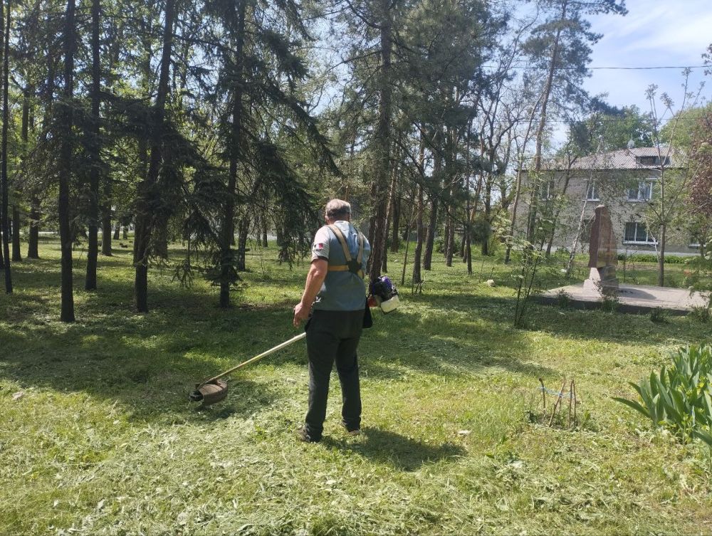 В Ждановке продолжаются работы по покосу карантинных и сорных трав В Ждановке продолжаются работы по покосу карантинных и сорных трав