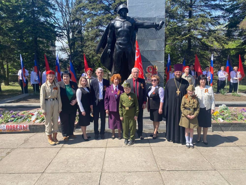 Сегодня, 7 мая в городе Моспино состоялся митинг, приуроченный 80-й годовщине Победы в Великой Отечественной войне Сегодня, 7 мая в городе Моспино состоялся митинг, приуроченный 80-й годовщине Победы в Великой Отечественной войне