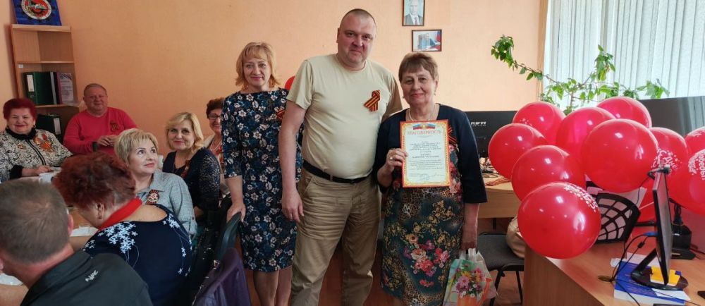 Юрий Будрин: В преддверии 80-летия Дня Победы, в Управе Кировского внутригородского района администрации городского округа Донецк ДНР состоялась встреча с Активом Кировской районной организации ветеранов города Донецка Юрий Будрин: В преддверии 80-летия Дня Победы, в Управе Кировского внутригородского района администрации городского округа Донецк ДНР состоялась встреча с Активом Кировской районной организации ветеранов города Донецка