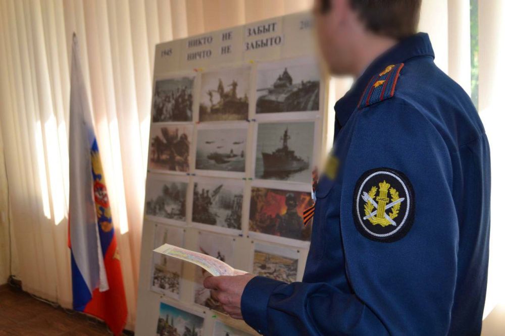 В исправительных учреждениях Республики состоялись информационные мероприятия для осужденных, приуроченные ко Дню Победы