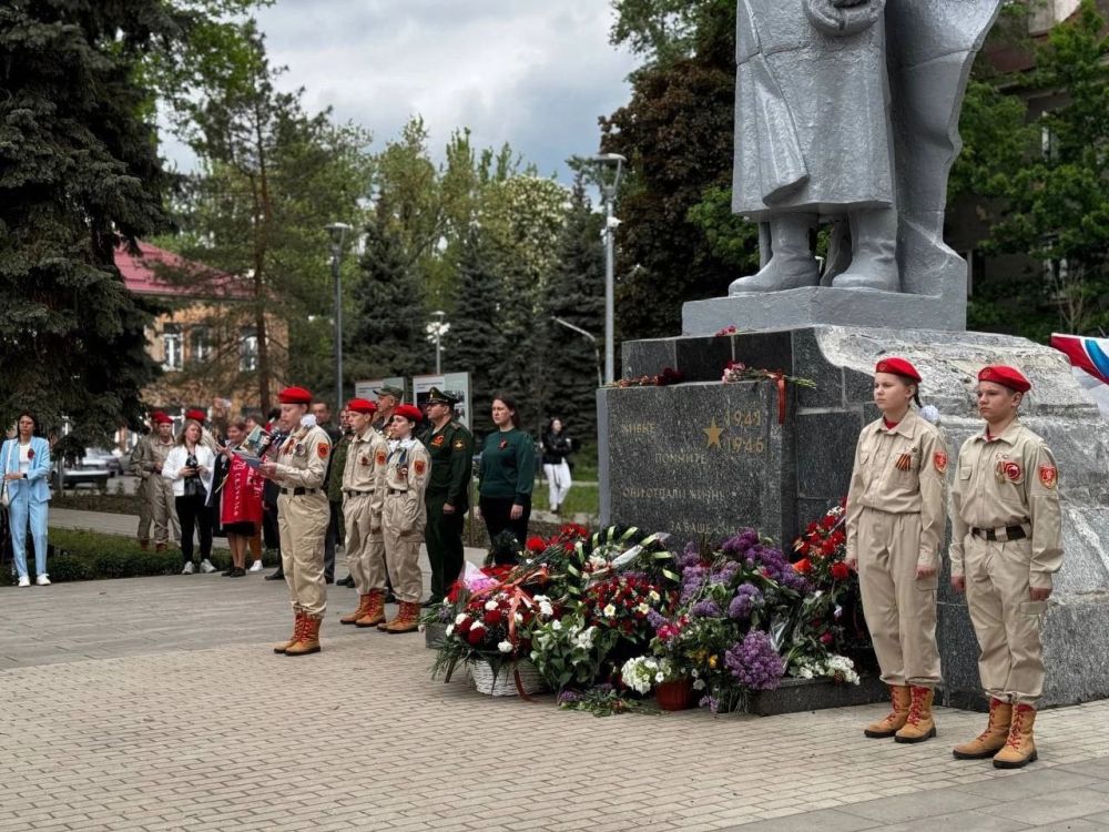 Юнармейцы Местного отделения г.о. Харцызск приняли присягу Юнармейцы Местного отделения г.о. Харцызск приняли присягу