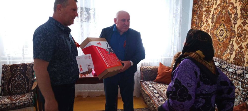 Ветераны, участники войны получили подарки от Нижнего Новгорода Ветераны, участники войны получили подарки от Нижнего Новгорода