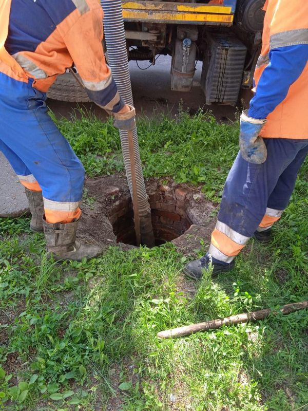Нижегородские аварийщики продолжают работу в Харцызске Нижегородские аварийщики продолжают работу в Харцызске