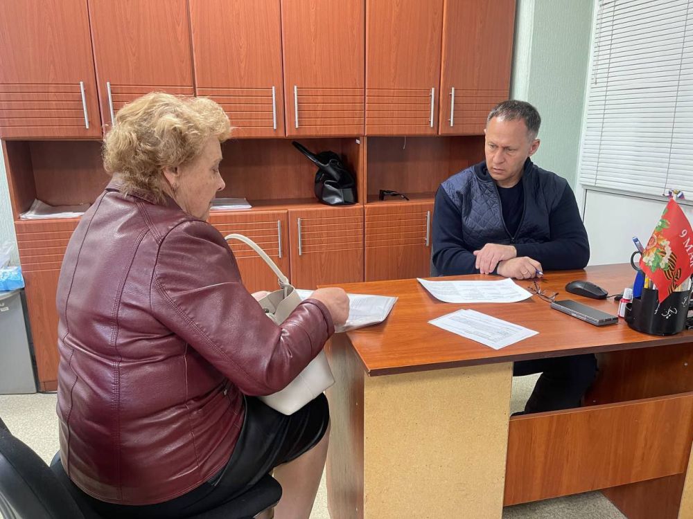 Сегодня провел очередной прием граждан Сегодня провел очередной прием граждан