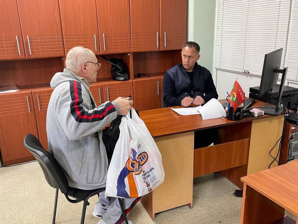 Сегодня провел очередной прием граждан Сегодня провел очередной прием граждан