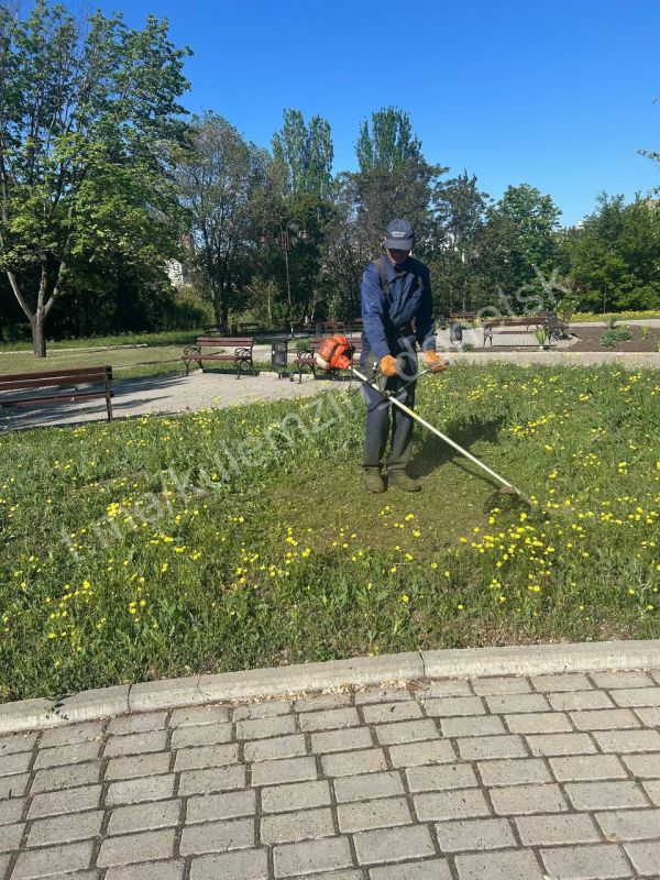 Алексей Кулемзин: Сотрудники Дирекции парков продолжают работу по благоустройству территорий: привели в порядок газоны, клумбы, высадили новые растения Алексей Кулемзин: Сотрудники Дирекции парков продолжают работу по благоустройству территорий: привели в порядок газоны, клумбы, высадили новые растения