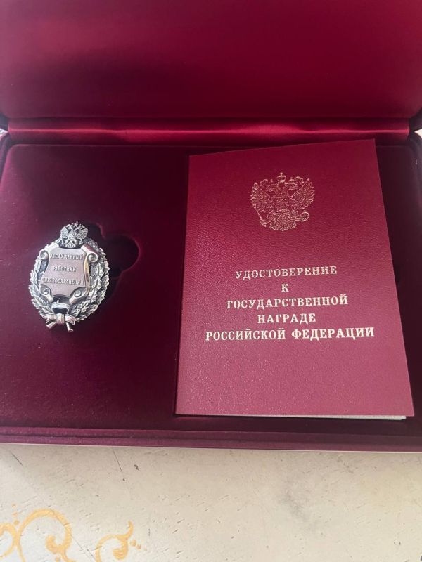 Поздравляем члена Общественной палаты ДНР, заведующую центра медико-социальной поддержки беременных, оказавшихся в трудной жизненной ситуации Донецкого республиканского перинатального центра Викторию Таций с получением... Поздравляем члена Общественной палаты ДНР, заведующую центра медико-социальной поддержки беременных, оказавшихся в трудной жизненной ситуации Донецкого республиканского перинатального центра Викторию Таций с получением...