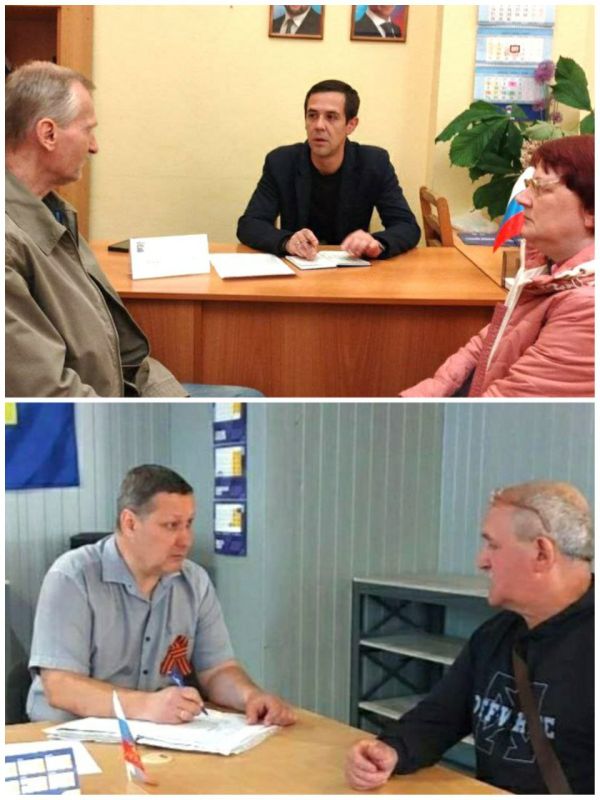 ПРИЁМ ГРАЖДАН. Не смотря на плотный праздничный календарь депутаты Донецкого городского совета Сергей Скиданов, Михаил Рыбаков, Виталий Воловик, Александр Иванченко, Эдуард Либерман, Альбина Афенченко, Василий Гребенюк... ПРИЁМ ГРАЖДАН. Не смотря на плотный праздничный календарь депутаты Донецкого городского совета Сергей Скиданов, Михаил Рыбаков, Виталий Воловик, Александр Иванченко, Эдуард Либерман, Альбина Афенченко, Василий Гребенюк...