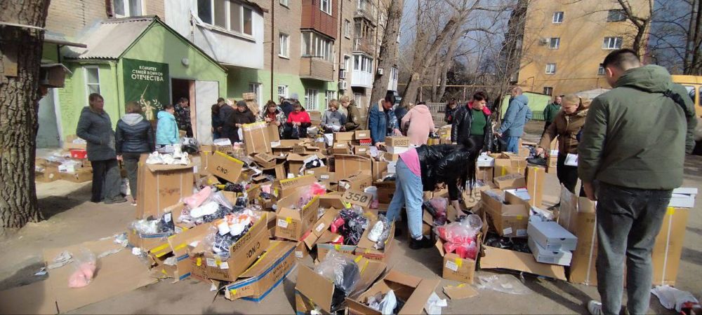 // КСВО ДНР продолжает выдачу кроссовок // КСВО ДНР продолжает выдачу кроссовок