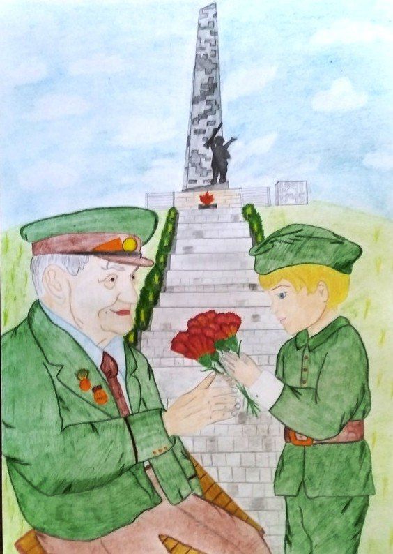 Юные художники Снежного почтили память героев Великой Отечественной войны Юные художники Снежного почтили память героев Великой Отечественной войны