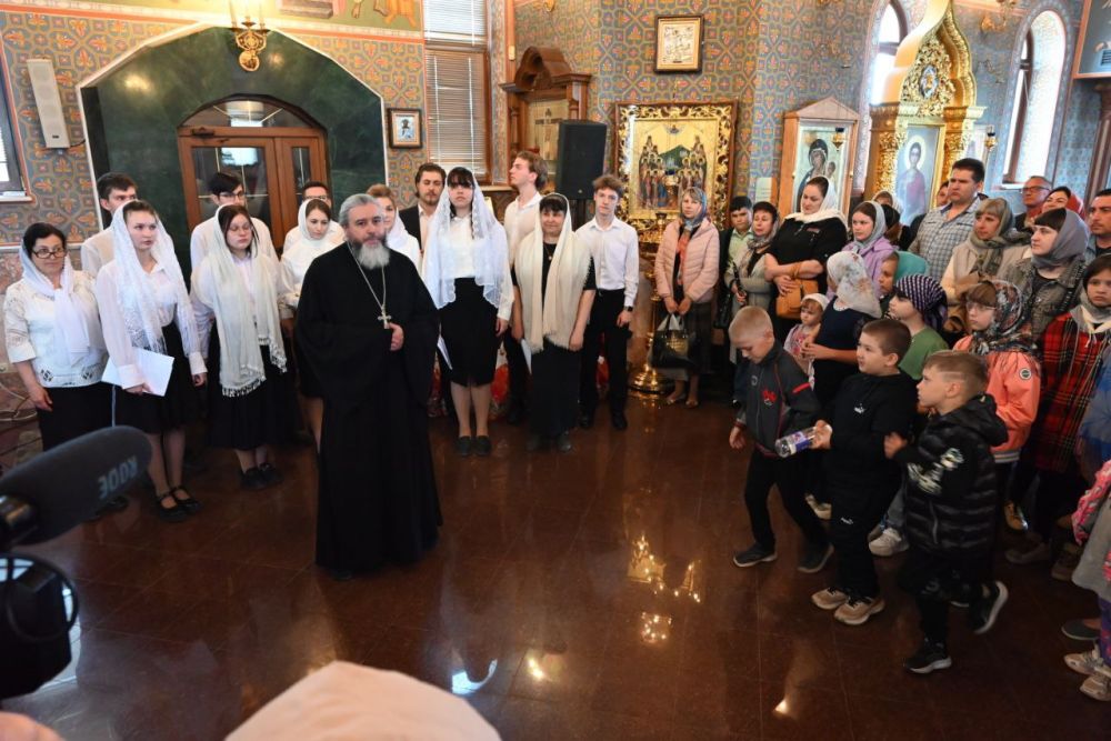 Пасхальный концерт в Володарском церковном округе Пасхальный концерт в Володарском церковном округе