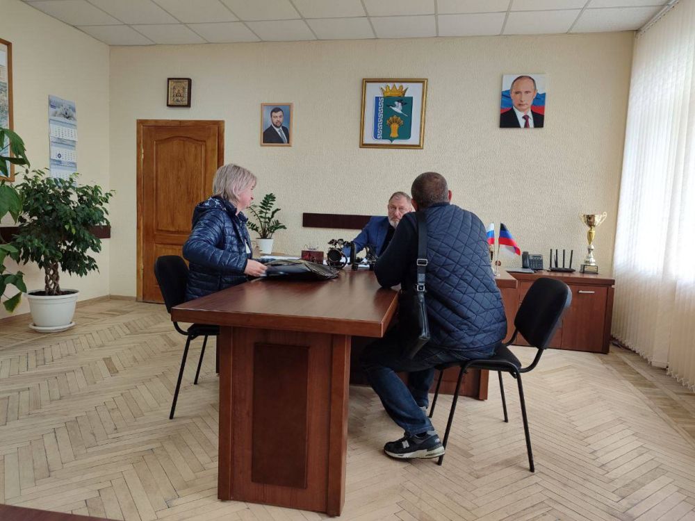 Борис Трима: Личный прием граждан в Администрации Борис Трима: Личный прием граждан в Администрации