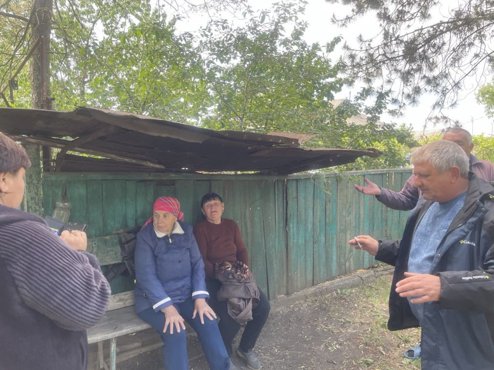 Проведена встреча с местными жителями села Зори Проведена встреча с местными жителями села Зори