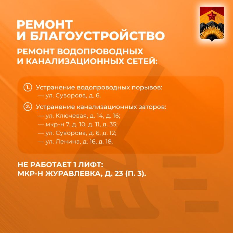 Александр Шатов: Сводка ЖКХ (ремонт и благоустройство) в Шахтерске на 22 мая Александр Шатов: Сводка ЖКХ (ремонт и благоустройство) в Шахтерске на 22 мая