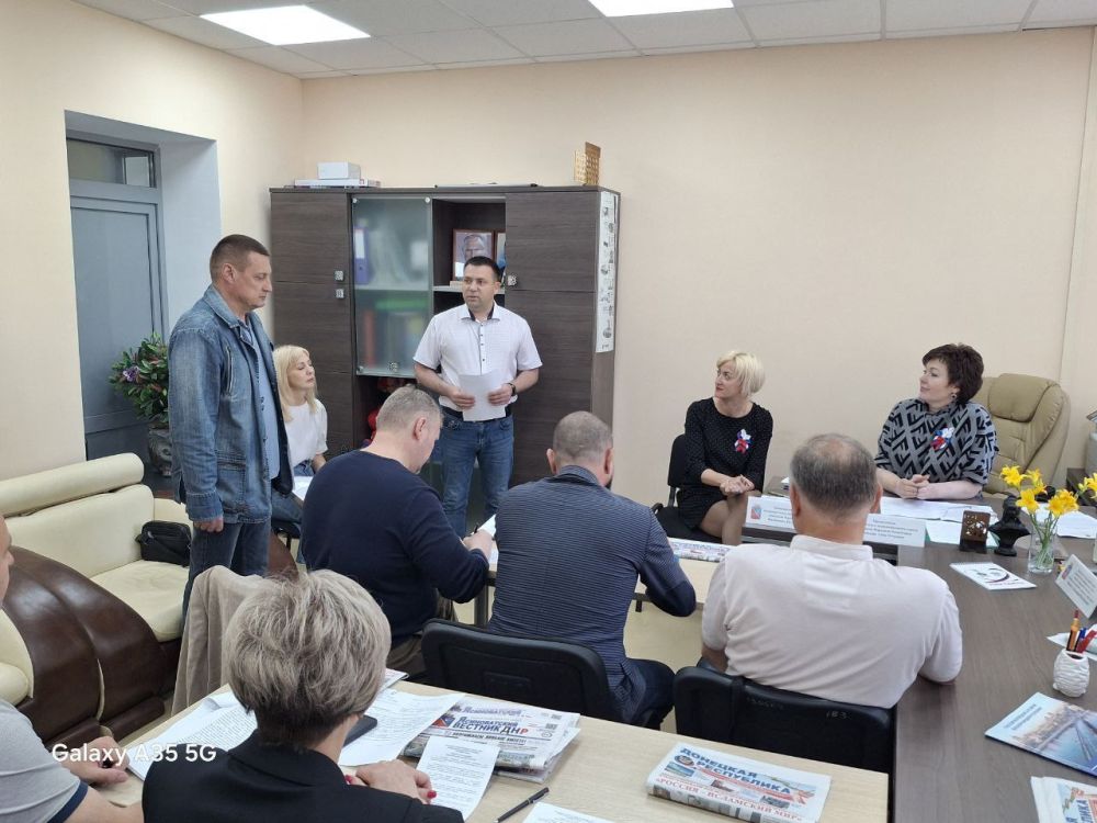 Сегодня состоялось 47-е заседание Ясиноватского муниципального совета Донецкой Народной Республики Сегодня состоялось 47-е заседание Ясиноватского муниципального совета Донецкой Народной Республики