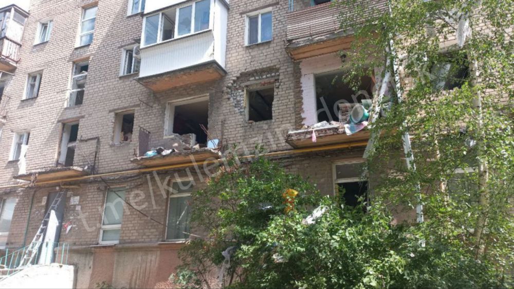 Алексей Кулемзин: Последствия взрыва бытового газа в Киевском районе Алексей Кулемзин: Последствия взрыва бытового газа в Киевском районе