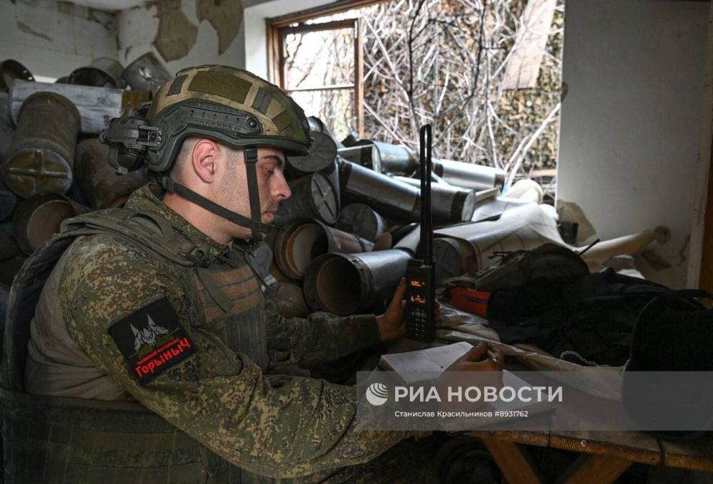 Боевая работа танка Т-80БВМ группировки войск «Центр» с закрытых огневых позиций на Покровском (Красноармейском) направлении Боевая работа танка Т-80БВМ группировки войск «Центр» с закрытых огневых позиций на Покровском (Красноармейском) направлении