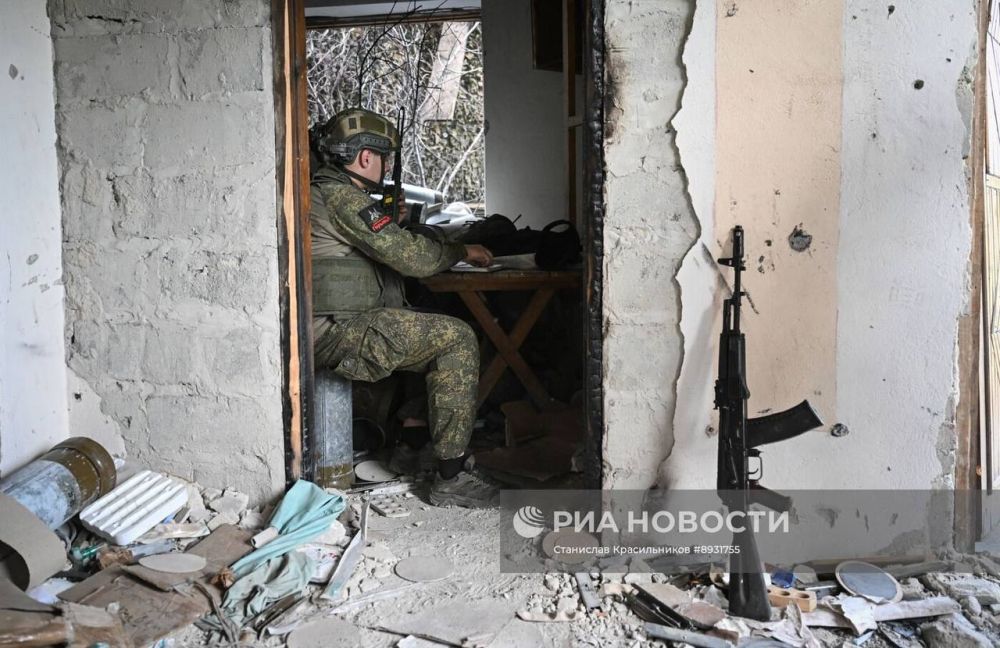 Боевая работа танка Т-80БВМ группировки войск «Центр» с закрытых огневых позиций на Покровском (Красноармейском) направлении Боевая работа танка Т-80БВМ группировки войск «Центр» с закрытых огневых позиций на Покровском (Красноармейском) направлении
