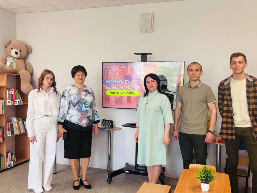 В селе Ближнее открылась муниципальная библиотека В селе Ближнее открылась муниципальная библиотека