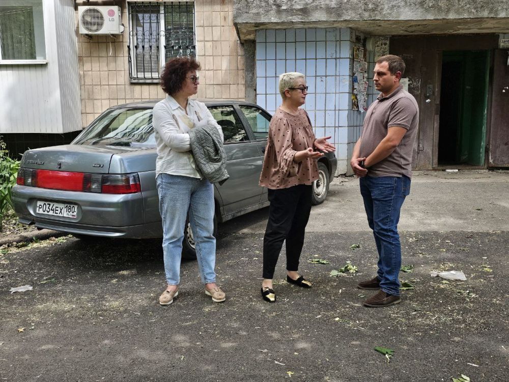 Встреча с населением на подведомственной территории Встреча с населением на подведомственной территории