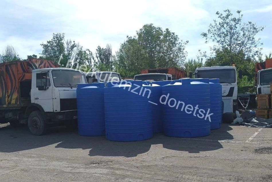 трёх районах Донецка появятся новые ёмкости для воды трёх районах Донецка появятся новые ёмкости для воды