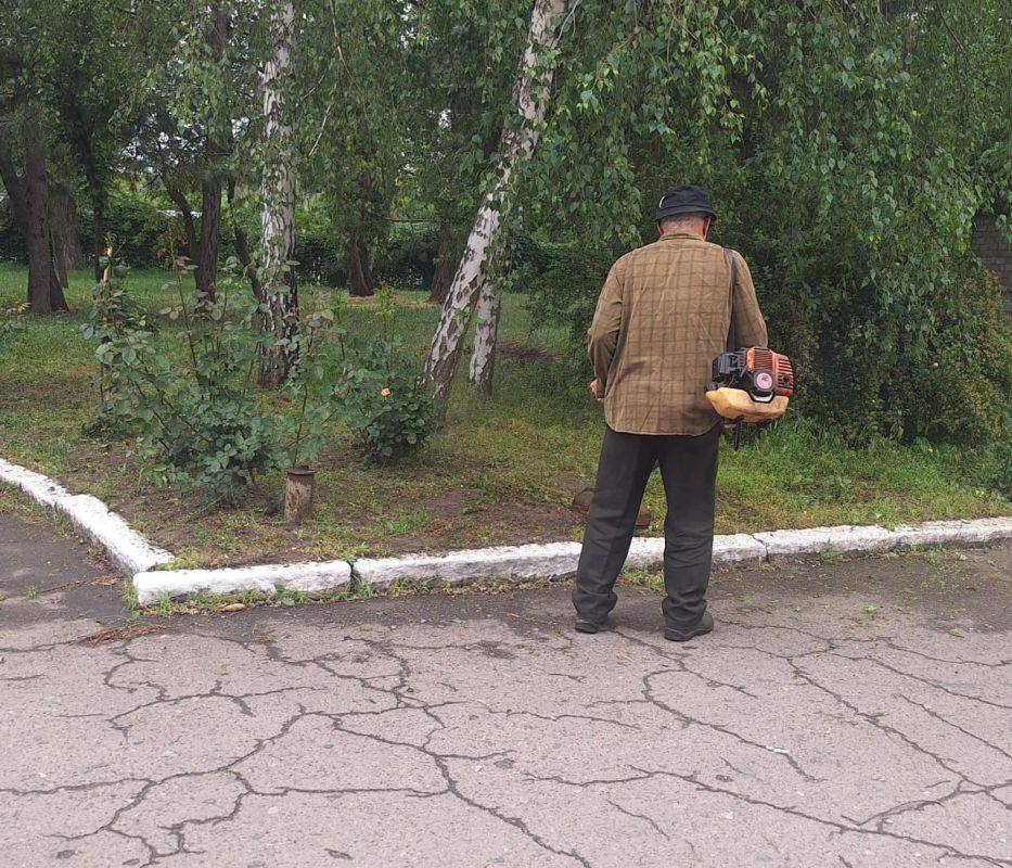 В Кировском внутригородском районе продолжаются работы по покосу травы В Кировском внутригородском районе продолжаются работы по покосу травы