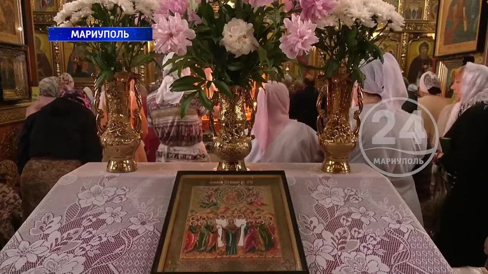 Верующие Мариуполя отметили Вознесение Господне