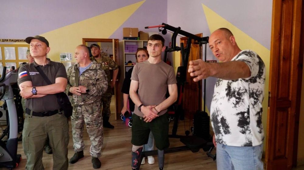 Более 20 бойцов с ранениями встали на ноги в реабилитационном центре Амвросиевки Более 20 бойцов с ранениями встали на ноги в реабилитационном центре Амвросиевки