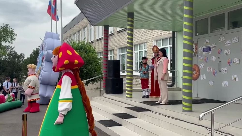 В День Защиты детей в селе Прохоровка прошел праздник детства