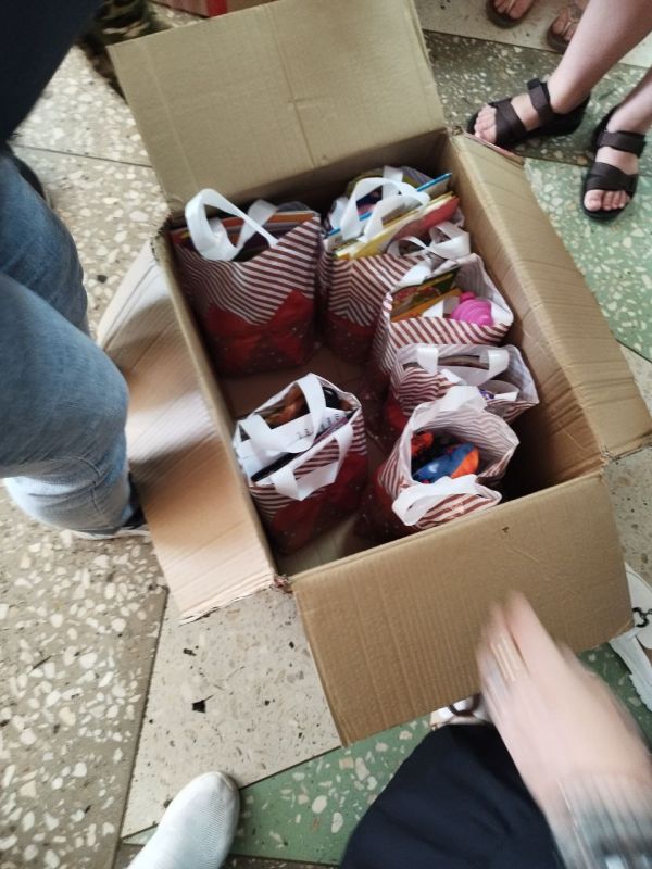 Поздравили детей погибших ополченцев с Днём защиты детей Поздравили детей погибших ополченцев с Днём защиты детей