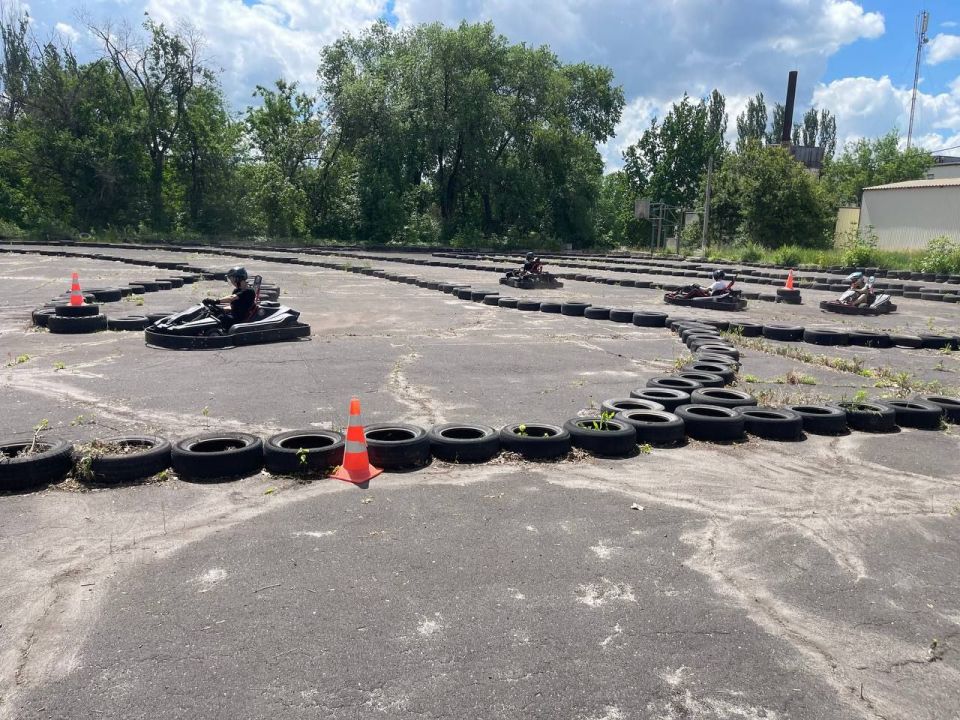 Тренировка по картингу в Енакиево Тренировка по картингу в Енакиево
