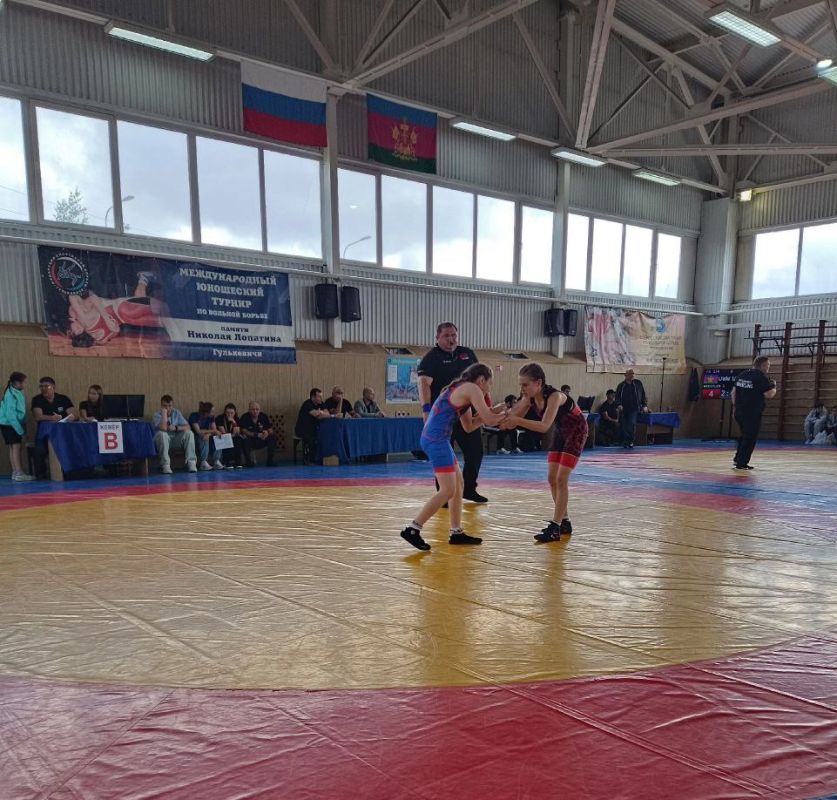 Юные спортсмены Ждановки приняли участие в Открытом первенстве по вольной борьбе в Краснодарском крае Юные спортсмены Ждановки приняли участие в Открытом первенстве по вольной борьбе в Краснодарском крае
