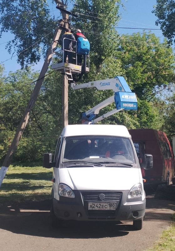 Сергей Юзвинкевич: Во исполнение поручения Главы Донецкой Народной Республики Пушилина Дениса Владимировича в Володарском муниципальном округе продолжается ремонт и расширение сети уличного освещения Сергей Юзвинкевич: Во исполнение поручения Главы Донецкой Народной Республики Пушилина Дениса Владимировича в Володарском муниципальном округе продолжается ремонт и расширение сети уличного освещения
