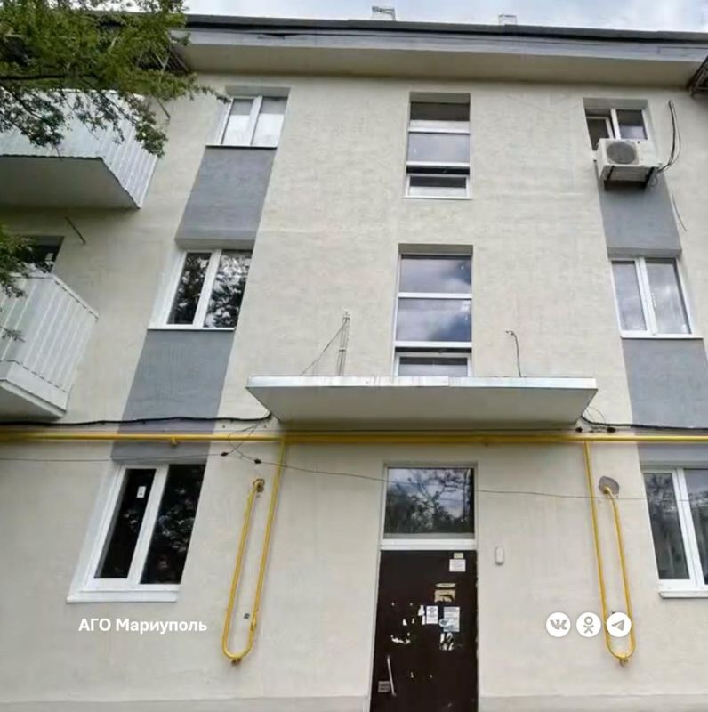В Мариуполе ООО «РКС-НР» продолжает капитальный ремонт жилых домов В Мариуполе ООО «РКС-НР» продолжает капитальный ремонт жилых домов