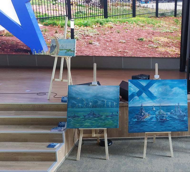 «На днях в филиале Нахимовского военно-морского ордена Почета училища в г. Мариуполе, состоялась творческая встреча, с известными в городе художниками, членами Профессионального Союза Художников России Андреем Мироненко... «На днях в филиале Нахимовского военно-морского ордена Почета училища в г. Мариуполе, состоялась творческая встреча, с известными в городе художниками, членами Профессионального Союза Художников России Андреем Мироненко...